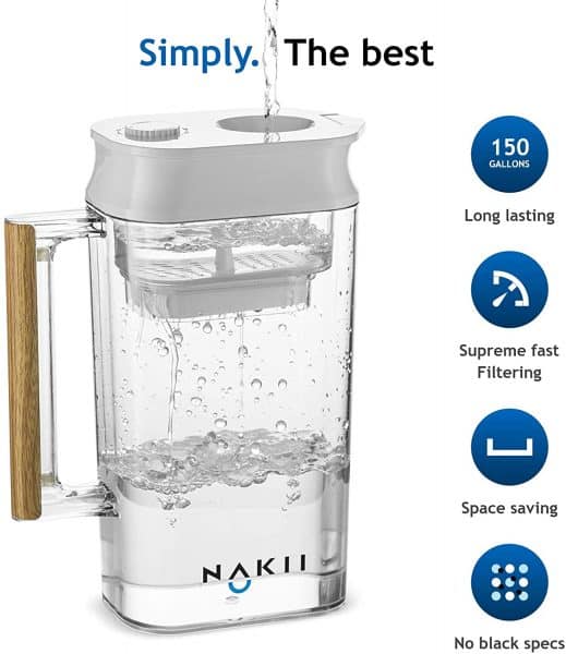 Nakii Water Pitcher Review | World Of Water Filter